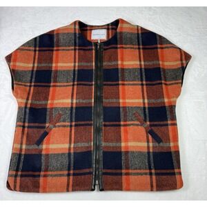 Anthropologie Andersen & Lauth Annie Capelet Erica One Size Orange Jacket